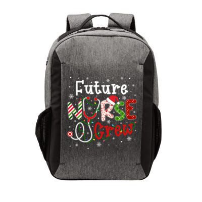 Future Christmas Nurse Crew Funny Nursing Christmas Pattern Gift Vector Backpack