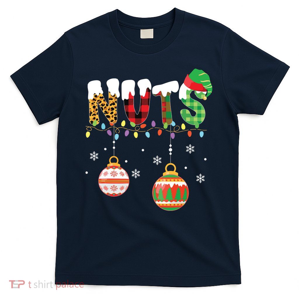Funny Chest Nuts Couples Christmas Chestnuts Adult T-Shirt
