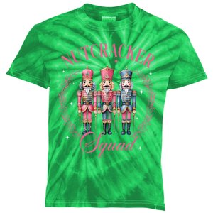 Family Christmas Nutcracker Squad Ballet Dance Xmas Matching Gift Kids Tie-Dye T-Shirt