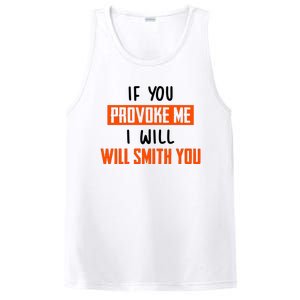 Funny Celebrity News If You Provoke Me I Will Will Smith You PosiCharge Competitor Tank