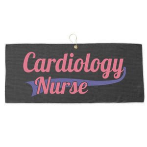 Funny Cardiology Nurse Practitioner Medical Student Gift Large Microfiber Waffle Golf Towel