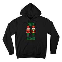 Funny Christmas Nutcracker Design Crack Deez Nuts Hoodie