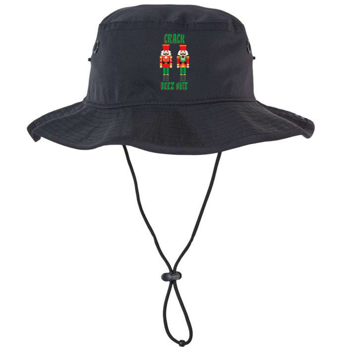 Funny Christmas Nutcracker Design Crack Deez Nuts Legacy Cool Fit Booney Bucket Hat