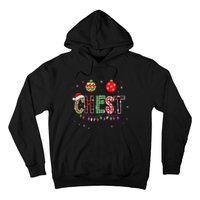 Funny Chest Nuts Couples Christmas Chestnuts Matching Hoodie