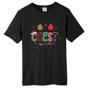 Funny Chest Nuts Couples Christmas Chestnuts Matching Tall Fusion ChromaSoft Performance T-Shirt