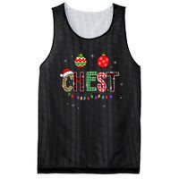 Funny Chest Nuts Couples Christmas Chestnuts Matching Mesh Reversible Basketball Jersey Tank