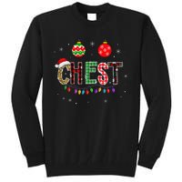 Funny Chest Nuts Couples Christmas Chestnuts Matching Tall Sweatshirt