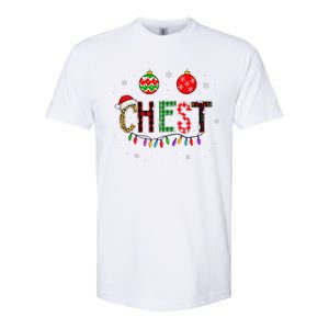 Funny Chest Nuts Couples Christmas Chestnuts Matching Softstyle CVC T-Shirt