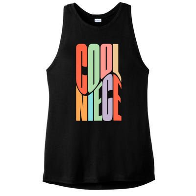 Funny Cool Niece Aunt Uncle Nephew Niece Gift Ladies PosiCharge Tri-Blend Wicking Tank