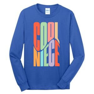 Funny Cool Niece Aunt Uncle Nephew Niece Gift Tall Long Sleeve T-Shirt