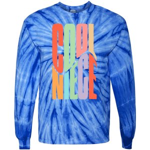 Funny Cool Niece Aunt Uncle Nephew Niece Gift Tie-Dye Long Sleeve Shirt