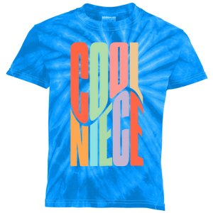 Funny Cool Niece Aunt Uncle Nephew Niece Gift Kids Tie-Dye T-Shirt