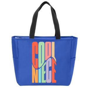 Funny Cool Niece Aunt Uncle Nephew Niece Gift Zip Tote Bag