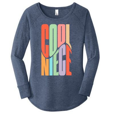 Funny Cool Niece Aunt Uncle Nephew Niece Gift Women's Perfect Tri Tunic Long Sleeve Shirt