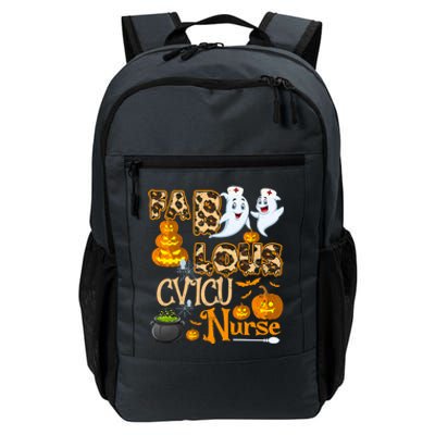 Faboolous Cvicu Nurse Funny Rn Squad Halloween Puns Funny Gift Daily Commute Backpack