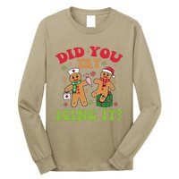 Funny Christmas Nice Naughty I Tried Holiday Xmas 2024 Long Sleeve Shirt