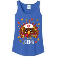 Funny Crna Nurse Leopard Turkey Leopard Nursing Thanksgiving Gift Ladies Essential Tank