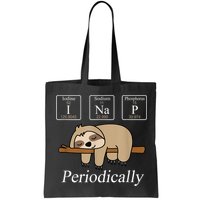 Funny Chemistry Nerdy Lazy Sloth I Nap Periodically Bag