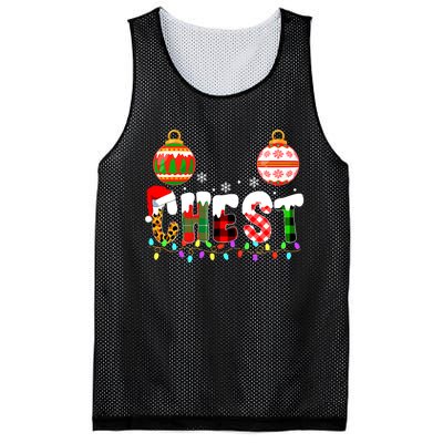 Funny Chest Nuts Couples Christmas Chestnuts Adult Matching Mesh Reversible Basketball Jersey Tank