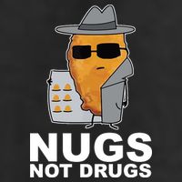 Funny Chicken Nuggets Nugs Not Drugs Adult Drive Performance Visor