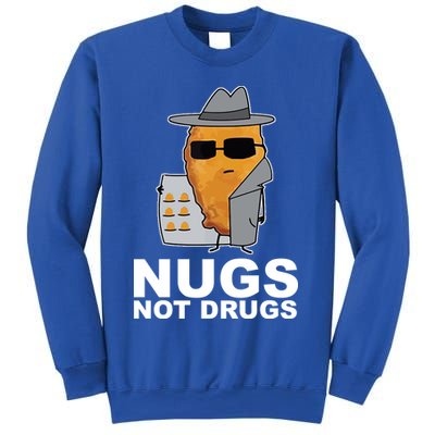 Funny Chicken Nuggets Nugs Not Drugs Sweatshirt