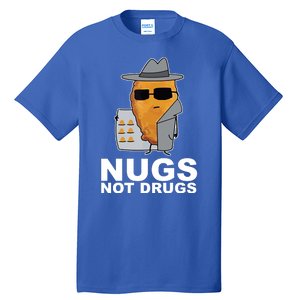 Funny Chicken Nuggets Nugs Not Drugs Tall T-Shirt