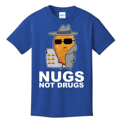 Funny Chicken Nuggets Nugs Not Drugs Kids T-Shirt