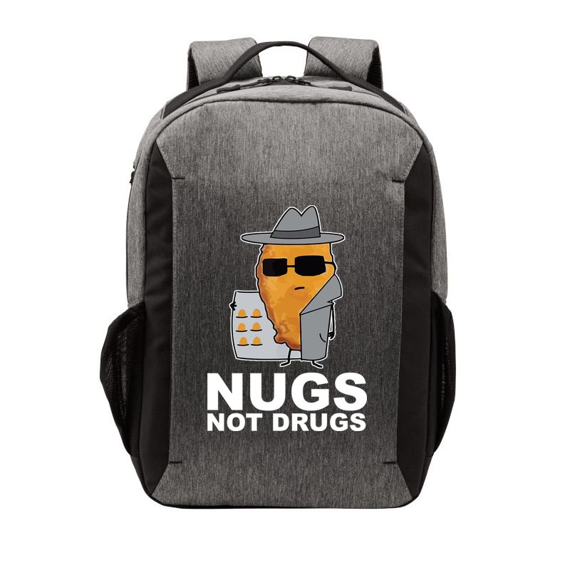 Funny Chicken Nuggets Nugs Not Drugs Vector Backpack