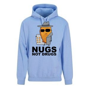 Funny Chicken Nuggets Nugs Not Drugs Unisex Surf Hoodie