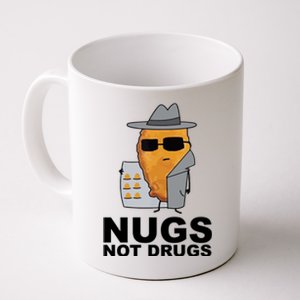 Funny Chicken Nuggets Nugs Not Drugs Coffee Mug