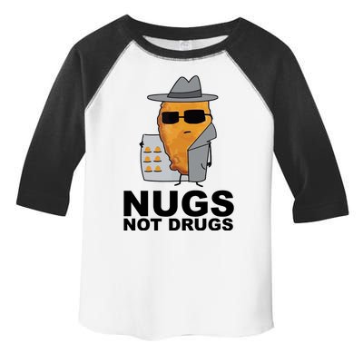 Funny Chicken Nuggets Nugs Not Drugs Toddler Fine Jersey T-Shirt