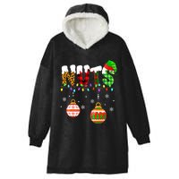 Funny Chest Nuts Couples Christmas Chestnuts Adult Matching Hooded Wearable Blanket