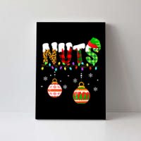 Funny Chest Nuts Couples Christmas Chestnuts Adult Matching Canvas