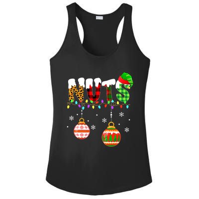 Funny Chest Nuts Couples Christmas Chestnuts Adult Matching Ladies PosiCharge Competitor Racerback Tank