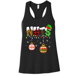 Funny Chest Nuts Couples Christmas Chestnuts Adult Matching Women's Racerback Tank