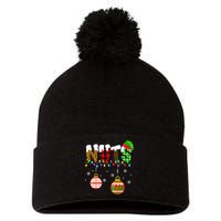 Funny Chest Nuts Couples Christmas Chestnuts Adult Matching Pom Pom 12in Knit Beanie