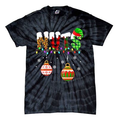 Funny Chest Nuts Couples Christmas Chestnuts Adult Matching Tie-Dye T-Shirt