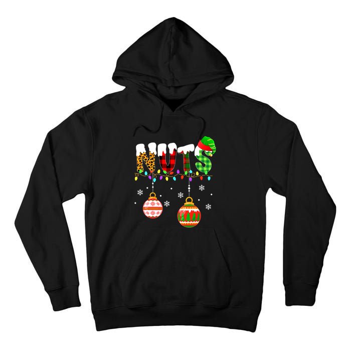 Funny Chest Nuts Couples Christmas Chestnuts Adult Matching Tall Hoodie