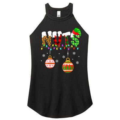 Funny Chest Nuts Couples Christmas Chestnuts Adult Matching Women's Perfect Tri Rocker Tank