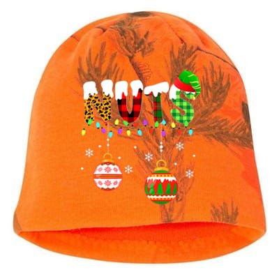 Funny Chest Nuts Couples Christmas Chestnuts Adult Matching Kati - Camo Knit Beanie