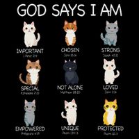 Funny Cat Ns God Says I Am Christian Cat Lover Impact Tech Backpack