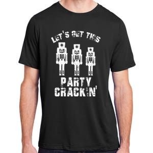 Funny Christmas Nutcracker Design Group Party Matching Set Adult ChromaSoft Performance T-Shirt