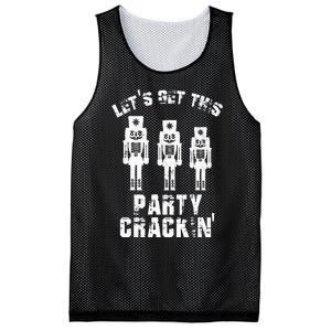 Funny Christmas Nutcracker Design Group Party Matching Set Mesh Reversible Basketball Jersey Tank