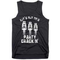 Funny Christmas Nutcracker Design Group Party Matching Set Tank Top