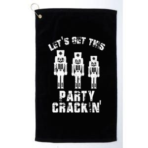 Funny Christmas Nutcracker Design Group Party Matching Set Platinum Collection Golf Towel