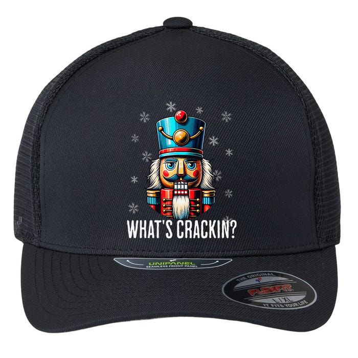 Funny Christmas Nutcracker Xmas Nutcrackers YAll Are Nuts Flexfit Unipanel Trucker Cap