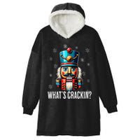 Funny Christmas Nutcracker Xmas Nutcrackers YAll Are Nuts Hooded Wearable Blanket