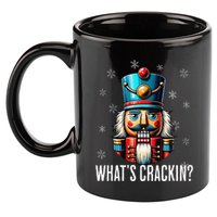 Funny Christmas Nutcracker Xmas Nutcrackers YAll Are Nuts 11oz C Handle Ceramic Mug