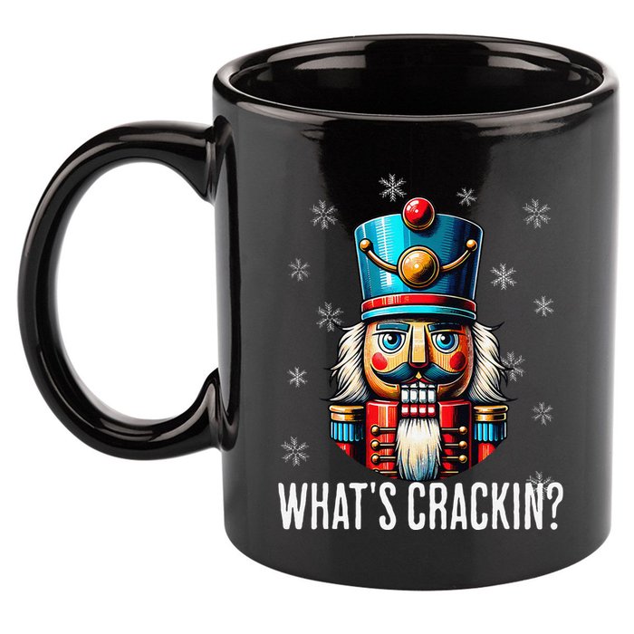 Funny Christmas Nutcracker Xmas Nutcrackers YAll Are Nuts 11oz C Handle Ceramic Mug