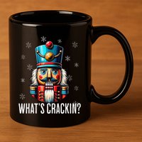 Funny Christmas Nutcracker Xmas Nutcrackers YAll Are Nuts 11oz C Handle Ceramic Mug